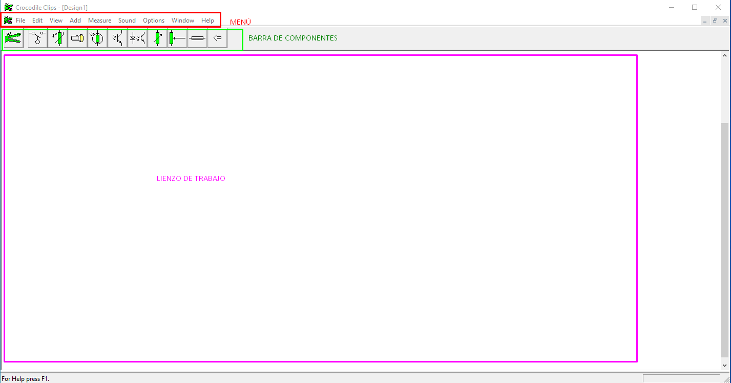 Interfaz Crocodile Clips